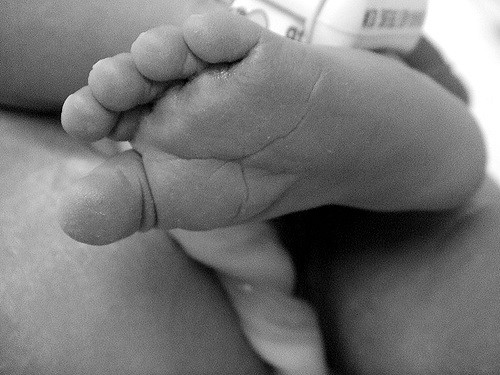 Baby feet