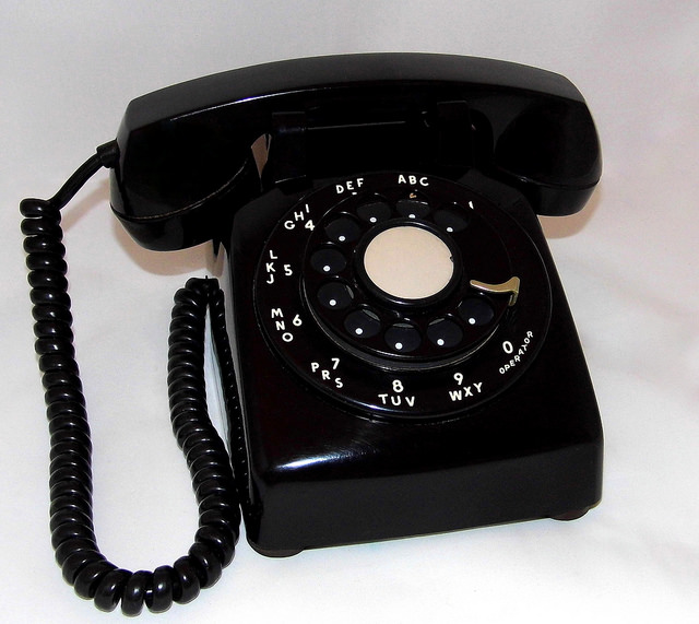 Old telephone